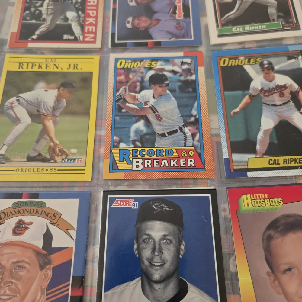Cal Ripken Jr. Baseball Card Collection 200+ - Picture 10 of 15